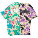 ナインルーラーズ Tシャツ メンズ レディース 送料無料 NINE RULAZ LINE We Nah Mix Tie Dye Tee タイダイ 染め 半袖 ストリート ブランド ロゴ M-XXL 全2色 NRSS19-017