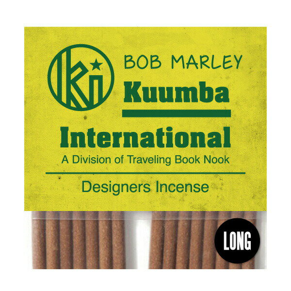 正規取扱店 クンバ お香 マリン系とグリーン系をミックスしたような香り 15本入り レギュラーサイズ Bob Marley インセンス KUUMBA