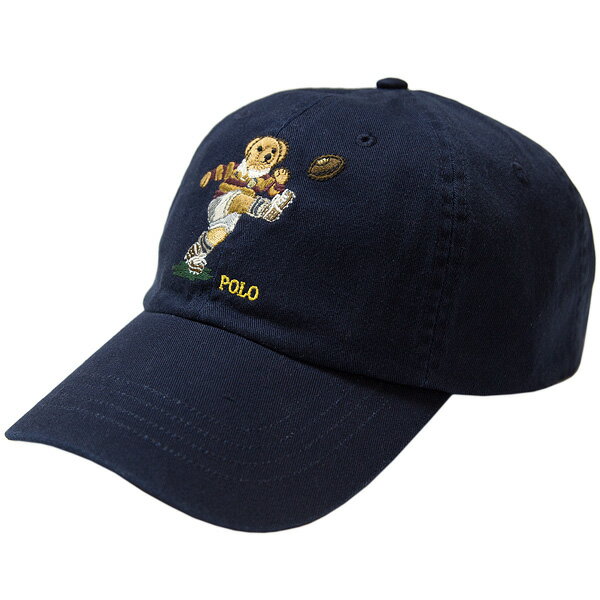 正規取扱店 ポロ ラルフローレン キャップ ユニセックス 送料無料 POLO RALPH LAUREN Rugby Polo Baseball Cap ラルフキャップ ポロベアー 帽子 プレゼント ネイビー ワンサイズ 710780290002