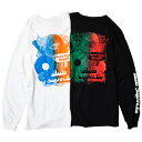 ナインルーラーズ Tシャツ 長袖 送料無料 NINE RULAZ LINE DUB GUERRILLA L/S TEE ユニセックス ロンT ロングスリーブ ティーシャツ tシャツ ninerulaz ストリート REGGAE レゲエ NRL おしゃれ プレゼント M-XXL 全2色 NRAW20-004