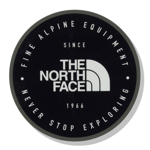 ノースフェイス ステッカー THE NORTH FACE TNF Print Sticker ファイン 丸型 ワンサイズ NN32348 ノースフェイス ステッカー THE NORTH FACE TNF Print Sticker ファイン 丸型 ワンサイズ NN32348