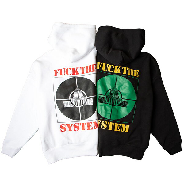 ポイント10倍 正規取扱店 ナインルーラーズ パーカー 送料無料 NINE RULAZ LINE Fxxk The System Hoodie ビッグシルエット プルオーバー フーディー 裏起毛 ゆったりめ NRL メンズ レディース パブリックエナミー バビロン プレゼント M-XL 全2色 NRAW21-008