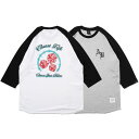 ポイント最大6倍 正規取扱店 APPLEBUM アップルバム Tシャツ 送料無料 Choose Life Raglan Sleeve T-shirt ラグランTシャツ 八分袖 プレゼント 全2色 S-XXL 2211157