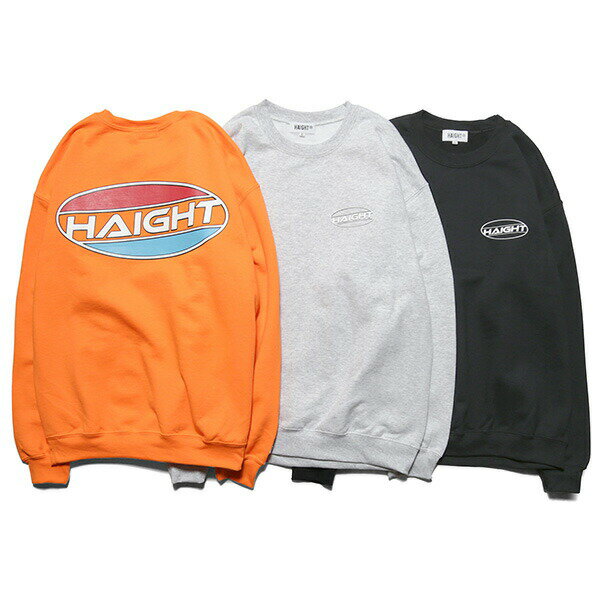 |Cg10{ HAIGHT wCg g[i[  Emblem Crewneck Sweat N[lbN XEFbg N haight _X AEghA Y fB[X v[g S4F S-XXL HTSS-223002