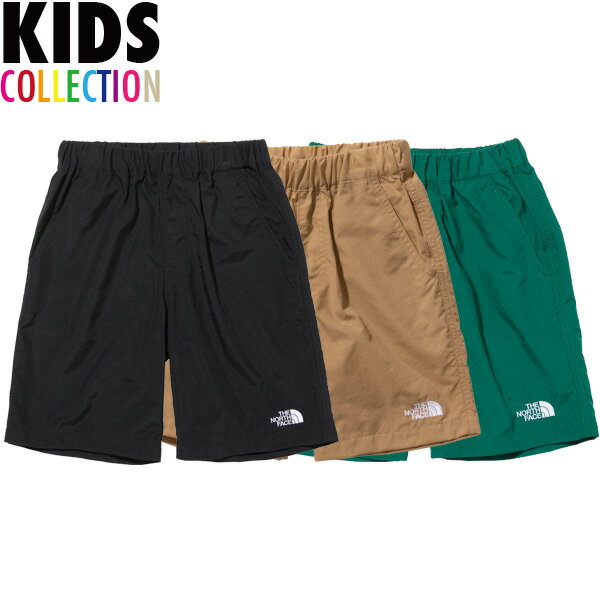 ノースフェイス キッズ パンツ クラスファイブショート 送料無料 THE NORTH FACE Kids Class V Short 水陸両用パンツ ショートパンツ 撥水加工 静電ケア設計 水遊び プール 海 アウトドア キャンプ 男の子 女の子 誕生日 プレゼント ギフト 全3色 100-150サイズ NBJ42155