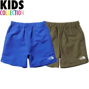 ノースフェイス キッズ ノベルティウォーターショート 送料無料 THE NORTH FACE Kids Novelty Water Short ショートパンツ 水着 耐塩素仕様 撥水加工 静電ケア設計 水遊び プール アウトドア キャンプ 男の子 女の子 誕生日 プレゼント ギフト 全2色 100-150サイズ NBJ42275