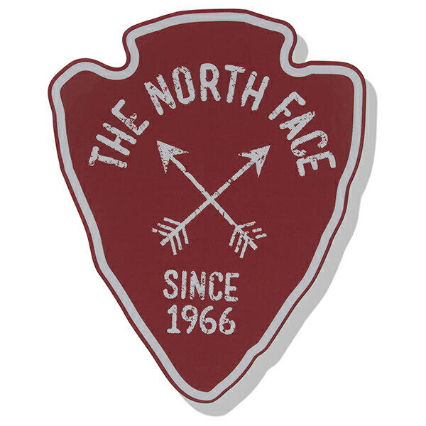 楽天KINGSノースフェイス ステッカー THE NORTH FACE TNF Print Sticker ファイヤーフライ FF ワンサイズ ワインレッド NN32229