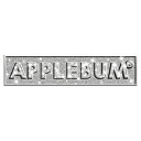 正規取扱店 APPLEBUM アップルバム ステッカー Bling Bling Logo Sticker 耐水 耐光用 屋外用 高品質ステッカー スポーツ ダンス アウトドア プレゼント マルチカラー 横15cm 縦3.5cm 2211019