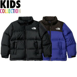 【正規取扱店 国内正規品 】ノースフェイス キッズ ヌプシジャケット 送料無料 THE NORTH FACE Kids Nuptse Jacket ダウンジャケット スタッフサック付き キッズサイズ 撥水加工 ユニセックス 男の子 女の子 誕生日 おしゃれ プレゼント ギフト 全2色 100-150サイズ NDJ92265