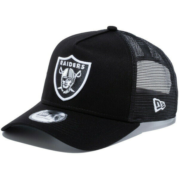 正規取扱店 ニューエラ メッシュキャップ 帽子 NEW ERA 9FORTY A-Frame トラッカー ラスベガス レイダース NFL newera ニューエラキャップ ブラック 56.8cm～60.6cm 12746892