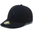 ニューエラ キャップ NEW ERA LP 59FIFTY ニューヨーク・ヤンキース ニューエラキャップ 帽子 MLB メジャーリーグ ブラック ブラック 55.8cm~63.5cm 14524645