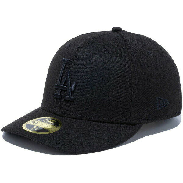 正規取扱店 ニューエラ キャップ 送料無料 NEW ERA LP 59FIFTY ロサンゼルス・ドジャース ニューエラキャップ 帽子 MLB メジャーリーグ ブラック ブラック 55.8cm～63.5cm 13561967