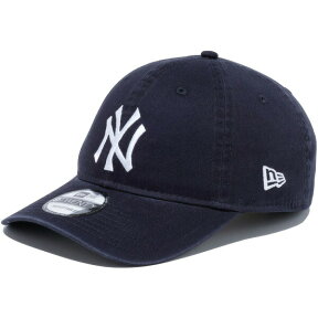 正規取扱店 ニューエラ キャップ 送料無料 NEW ERA 9TWENTY クロスストラップ ウォッシュドコットン ニューヨーク・ヤンキース ニューエラキャップ ストラップバック 帽子 メジャーリーグ MLB ネイビー ホワイト 56.8cm～60.6cm 13562176