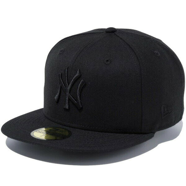 正規取扱店 ニューエラ キャップ メンズ レディース NEW ERA 59FIFTY ニューヨーク ヤンキース 帽子 CAP メジャーリーグ ブラック ブラック 13562246