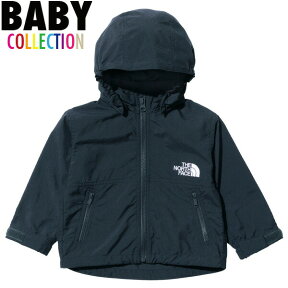 ノースフェイス ベビー コンパクトジャケット THE NORTH FACE Baby Compact Jacket ウインドブレーカー 撥水加工 UVケア ユニセックス 男の子 女の子 ギフト 誕生日 プレゼント アーバンネイビー 90サイズ NPB22210