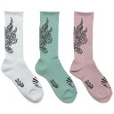 HAIGHT wCg New School Demon Socks \bNX C S3F TCY HTHP-237002