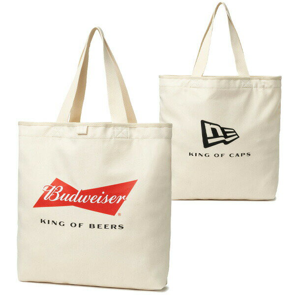 ポイント2倍 ニューエラ バッグ NEW ERA BAG キャンバストート 14L トートバッグ Budweiser バドワイザー コラボ メンズ レディース 肩掛け 手提げ バッグ シンプル おしゃれ かっこいい かわいい 人気 おすすめ 正規品 オールシーズン プレゼント 13526908