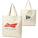 ニューエラ バッグ NEW ERA BAG キャンバストート 14L トートバッグ Budweiser バドワイザー コラボ メンズ レディース 肩掛け 手提げ バッグ シンプル おしゃれ かっこいい かわいい 人気 おすすめ 正規品 オールシーズン プレゼント 13526908(4)