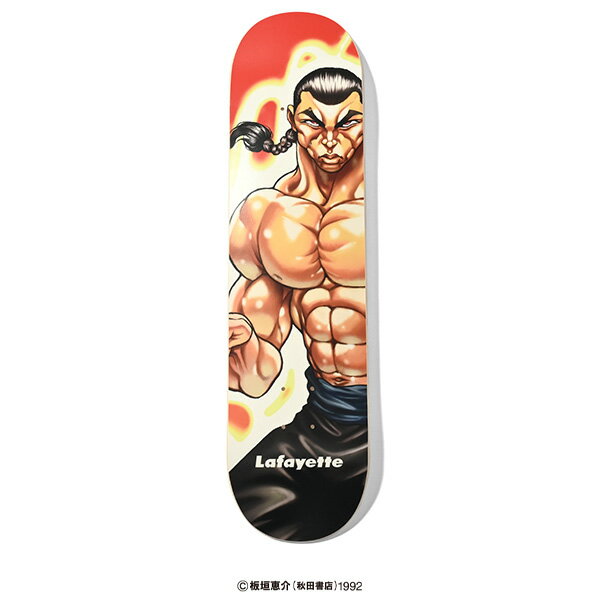 正規取扱店 LFYT × GRAPPLER BAKI エルエフワイティー × グラップラー刃牙 Retsu Skate Deck スケートデッキ 送料無料 lafayette ラファイエット マルチカラー LE232307