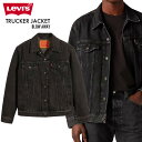 リーバイス Gジャン LEVI'S ジージャン デニムジャケット リーバイスジャケット サード トレンド 流行 おすすめ デザイン ブラックデニム 男女兼用 ギフト プレゼント
