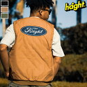 HAIGHT ヘイト ベスト Workers Vest ワークベスト メンズ ユニセックス キルティング 中綿入り 重ね着 保温 ストリート ダンス スケボー ...