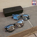 アイリーライフ サングラス IRIE LIFE 2WAY SUNGLASSES 調光レンズ 偏向レンズ ウェリントン メガネ 眼鏡 メンズ レディース IRIE by irielife 紫外線対策 UVケア カラーレンズ ユニセックス オールシーズン IRSS24-010