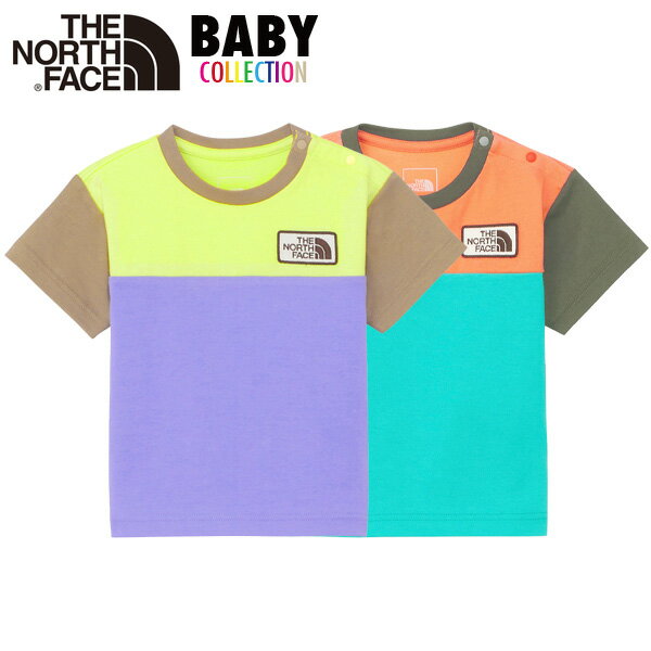 ノースフェイス ベビー Tシャツ THE NORTH FACE ノースフェイスTシャツ 赤ちゃん 男の子 女の子 綿混 tシャツ 半袖 ショートスリーブTNFグランドティー おしゃれ 人気 かっこいい かわいい ブランド 正規品 オールシーズン 紫外線カット 夏 NTB32338