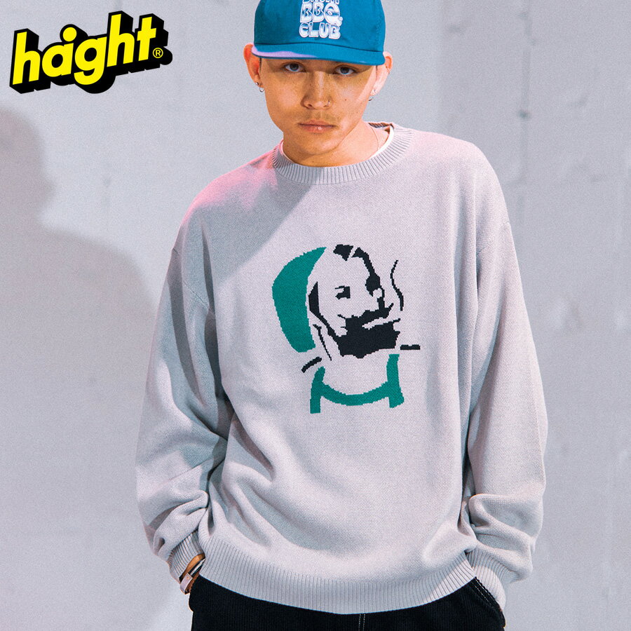 ヘイト セーター HAIGHT ZZ UNCLE SWEATER クルーネック ニット メンズ レディース おしゃれ かっこいい 人気 ブランド 正規品 hai...