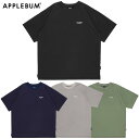 アップルバム Tシャツ APPLEBUM PHISICAL TRAINING T-SHIRT メンズ レディース カットソー 半袖 ストレッチ ティーシャツ Tee 大きい サイズ ゆったり リラックス リップストップ ナイロン 海 プール 川遊び 水遊び プレゼント ギフト 2511127