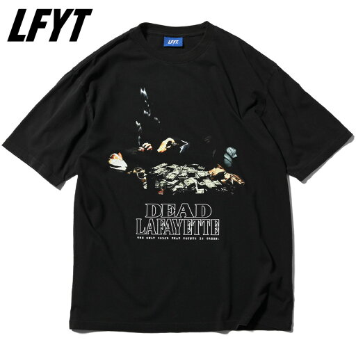 ラファイエット Tシャツ LFYT エルエフワイティー 半袖 カットソー メンズ レディース ティーシャツ DEAD LAFAYETTE TEE 大きい サイズ ゆったり リラックス プレゼント ギフト 黒 ブラック LS250106 ラファイエット Tシャツ LFYT エルエフワイティー 半袖 カットソー メンズ レディース ティーシャツ DEAD LAFAYETTE TEE 大きい サイズ ゆったり リラックス プレゼント ギフト 黒 ブラック LS250106