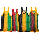 CRYSTAL クリスタル 網シャツ The Original English Mesh Vest ( STRING VEST ) アミシャツ ジャマイカカラー...