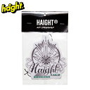 HAIGHT ヘイト SMOKERS CLUB エアフレッシュナー 吊り下げ芳香剤 カー用品 森林系の香り New School Art グラフィック 車用 室...
