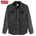 リーバイス LEVI'S リラックス ウエスタンシャツ メンズ 長袖 デニムシャツ クラシックフィット ブラック 綿100% アメカジ カジュアル トップス プレゼント ギフト A19190062