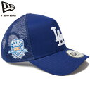 ニューエラ キャップ NEW ERA 9FORTY A-Frame トラッカー キャップ MLB サイドパッチ ロサンゼルス ドジャース ダークロイヤル 帽子 ...
