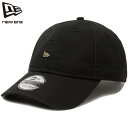 ニューエラ キャップ NEW ERA 9TWENTY Metal Flag メタルロゴ ブラック ゴールド フラッグロゴ ローキャップ メンズ レディース ユニセックス 調整可 浅め おしゃれ ストリート ファッション オールシーズン プレゼント ギフト 14388732