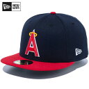 ニューエラ キャップ 59FIFTY ロサンゼルス エンゼルス ニューエラキャップ 帽子 メンズ レディース ベースボールキャップ NEW ERA MLB オン...