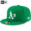 ニューエラ キャップ 59FIFTY オークランド アスレチックス ニューエラキャップ 帽子 メンズ レディース ベースボールキャップ NEW ERA MLB ...