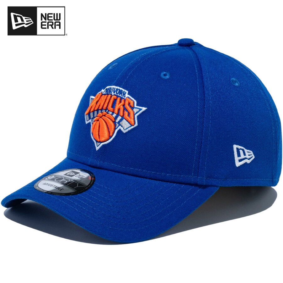 ニューエラ キャップ NEW ERA 9FORTY ニューヨーク ニックス ニューエラキャップ NBA ベースボールキャップ メンズ レディース スナップバック 帽子 バスケットボール NEWERA CAP 大きい 小さい サイズ 深め プレゼント ギフト チームカラー ブルー 14527252