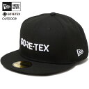 ニューエラ キャップ NEW ERA 59FIFTY GORE-TEX ブラック アウトドア 防水 メンズ レディース 帽子 深め おしゃれ ストリート ファッション 正規品 ニューエラキャップ ニューエラアウトドア NEWERA OUTDOOR CAP 深め 抗菌 プレゼント ギフト 14392290