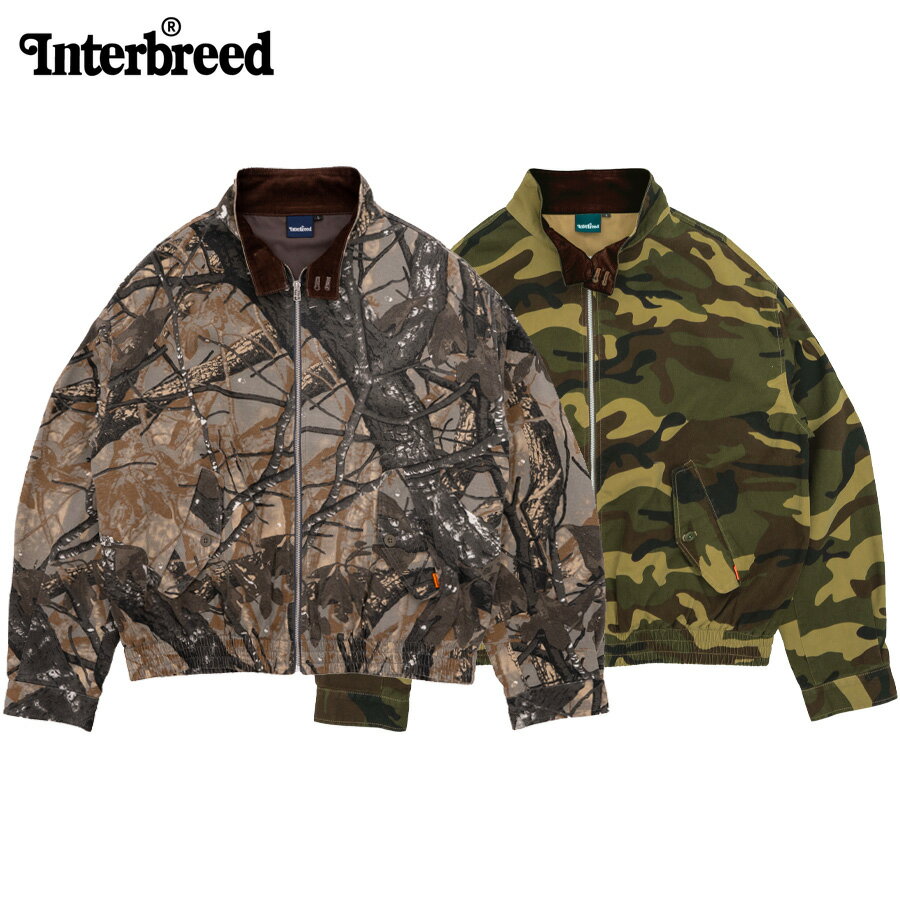 楽天KINGSINTERBREED インターブリード フィールド スウィングトップ カモフラージュ G9 ジャケット コットン メンズ レディース アウター 秋冬 カジュアル ストリート ファッション Field Swingtop プレゼント ギフト IB25AW13