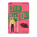 Sex Pistols Johnny Rotten（ジョニー ロットン） ReAction Figures Wave 2 SUPER7 / スーパー7 リアクション フィギュア トイ ホビー おもちゃ アメリカ雑貨 アメリカン雑貨 セックスピストルズ パンクロック UK