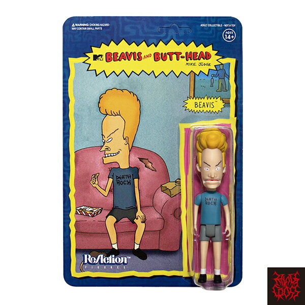 BEAVIS AND BUTT-HEAD（ビバースアンドバットヘッド）Beavis and Butt-Head ReAction Figure - Beavis SUPER7 / スーパー7 リアクショ..