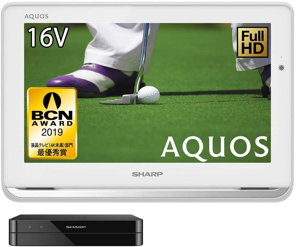 シャープ 16V型 液晶 テレビ AQUOS 2T-C16AP-W