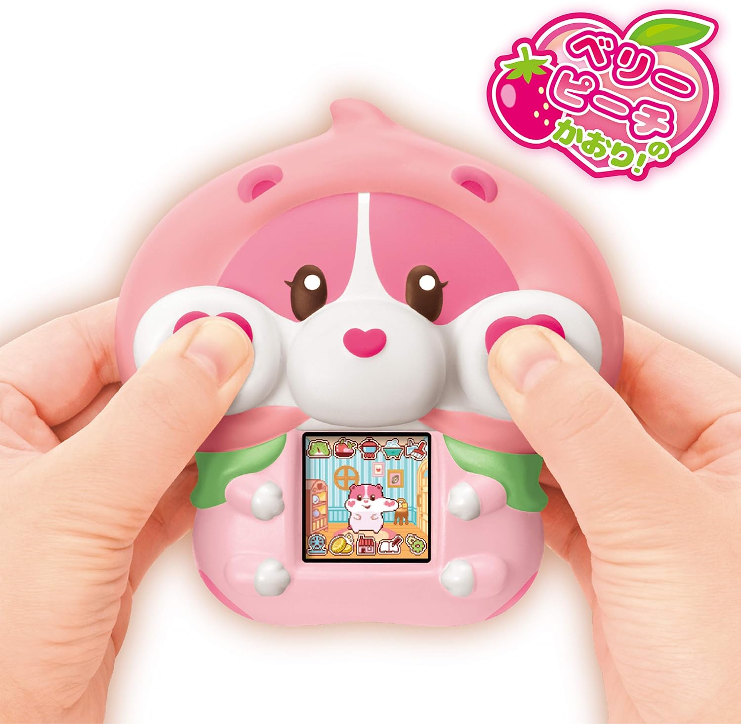 セガトイズ もっちりペット 桃もっちまるず かおるもっちりピーチDX