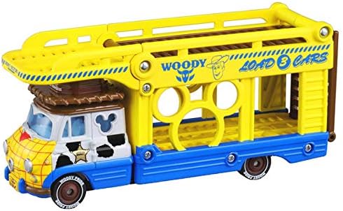 トミカ ディズニーモータース パルズトランポ ウッディ 新品未開封 トミカ ディズニーモータース パルズトランポ ウッディ ディズニーモータースを3台積載できる、キュートなキャリアカーが『トイ・ストーリー』のウッディデザインで登場!ヘッド部分はダイキャスト製で重厚感があります。帽子やシャツの柄など、ウッディらしさがつまった一台です。側面にはちゃんと保安官バッジも。後部のフラップを倒して、積載あそびができます。パルズトランポ バズ・ライトイヤー(別売り)と並べて飾ってもかわいいです。 1