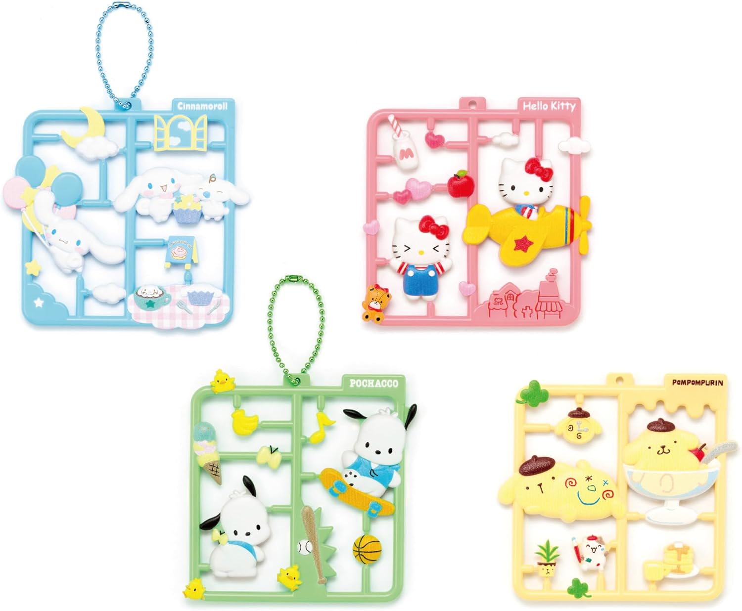 ぷらっとこれくしょん サンリオキャラクターズ マイメロディ・クロミMIX(BOX4個入り)