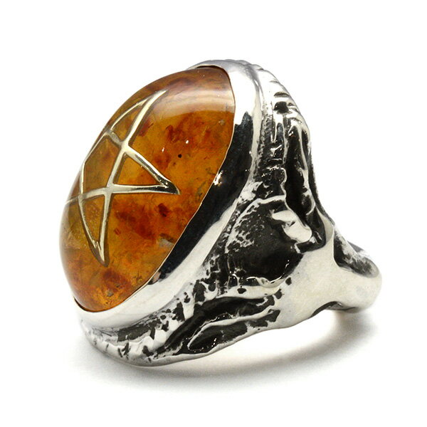 アレックスストリーター　ALEX STREETER　ANGEL HEART RING　ANBER　エンジェルハートリング アンバー　ALR371 2