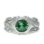 ӥ륦쥶Bill Wall Leather8mm Stone Ring w/CZ Emerald8mm ȡw/CZR439