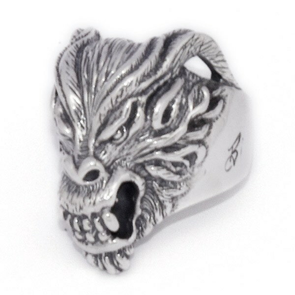 rEH[U[@Bill Wall LeatherEvil Dragon Ring@GBhSOR354