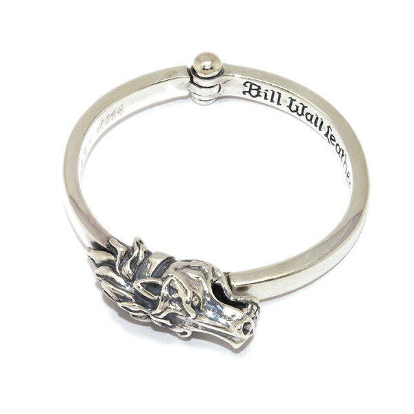 rEH[U[@Bill Wall LeatherHinged Horse Bangle MqWhz[XoOMB560